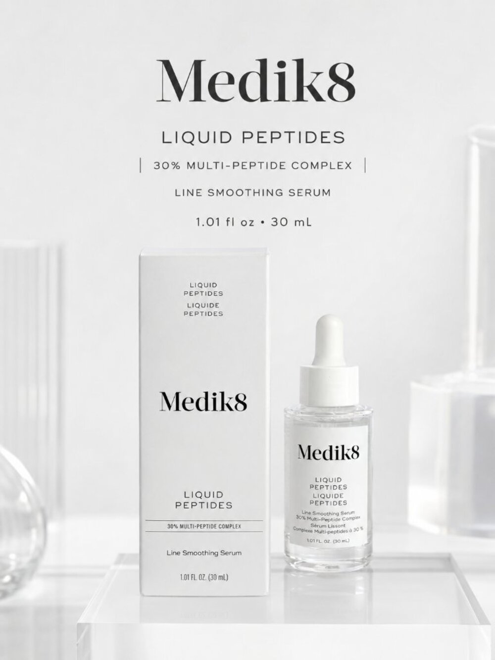 Medik8 Liquid Peptides Serum 30ml Full Size 30% Complex